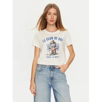 Zdjęcie ViCOLO T-Shirt RS0055 Biały Regular Fit