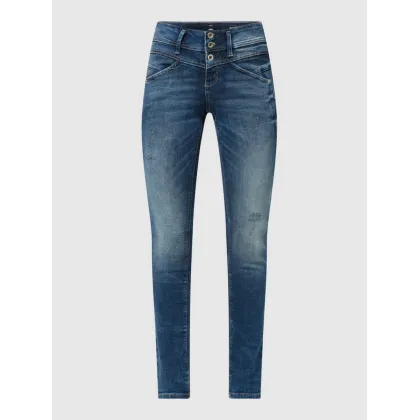 Zdjęcie Jeansy o kroju slim fit z dodatkiem streczu model ‘Alexa’