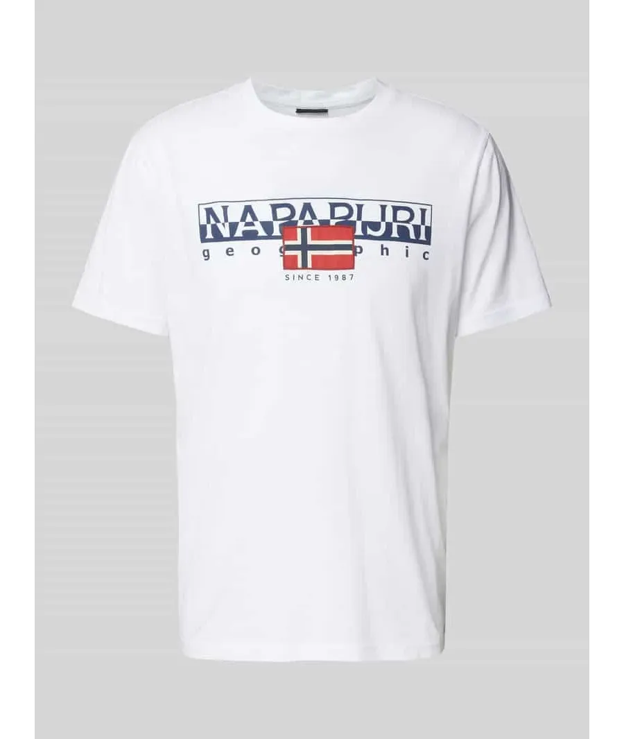 obrazek 1 T-shirt z nadrukiem z logo model ‘AYLMER’