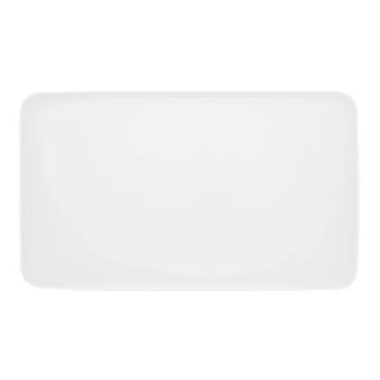 Zdjęcie Porcelanowy średni prostokątny talerz Silkroad White z wyjątkowej kolekcji - Vista Alegre