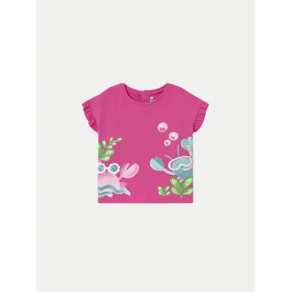 Zdjęcie Mayoral T-Shirt 1048 Różowy Regular Fit