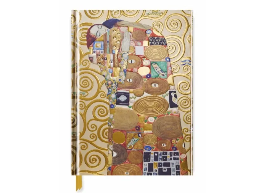 obrazek 1 Luksusowy szkicownik (Gustav Klimt: Spełnienie) - Flame Tree Publishing