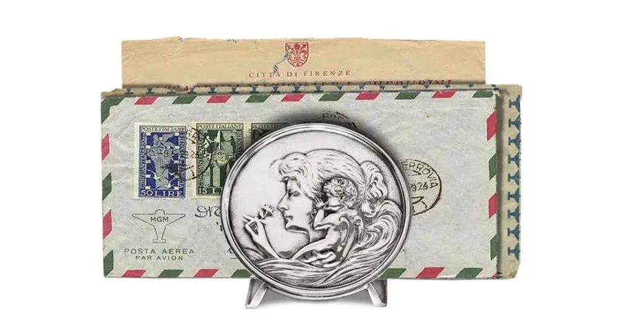obrazek 5 Elegancki serwetnik w stylu secesyjnym