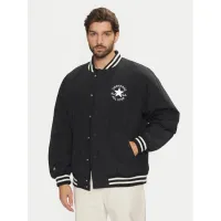 Zdjęcie Converse Kurtka bomber Varsity 10026976-A01 Czarny Regular Fit