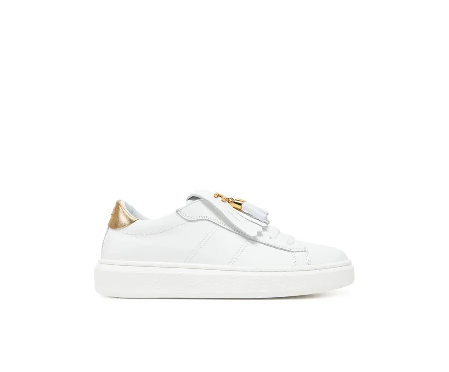 obrazek 1 Elisabetta Franchi Sneakersy F4-A9E-0232 Biały