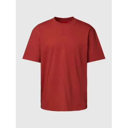 Zdjęcie T-shirt o normalnym kroju z nadrukiem z logo