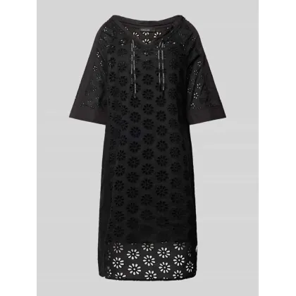Zdjęcie Sukienka o długości do kolan z haftem angielskim