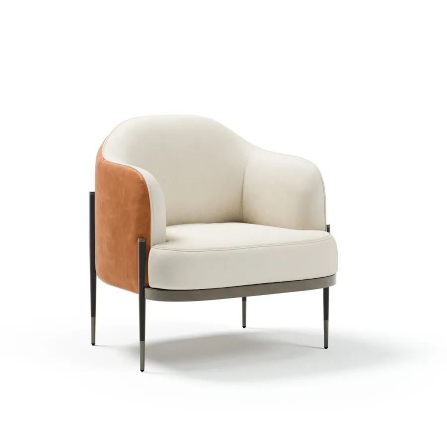 obrazek 4 Ekskluzywny włoski fotel w stylu modernistycznym do salonu