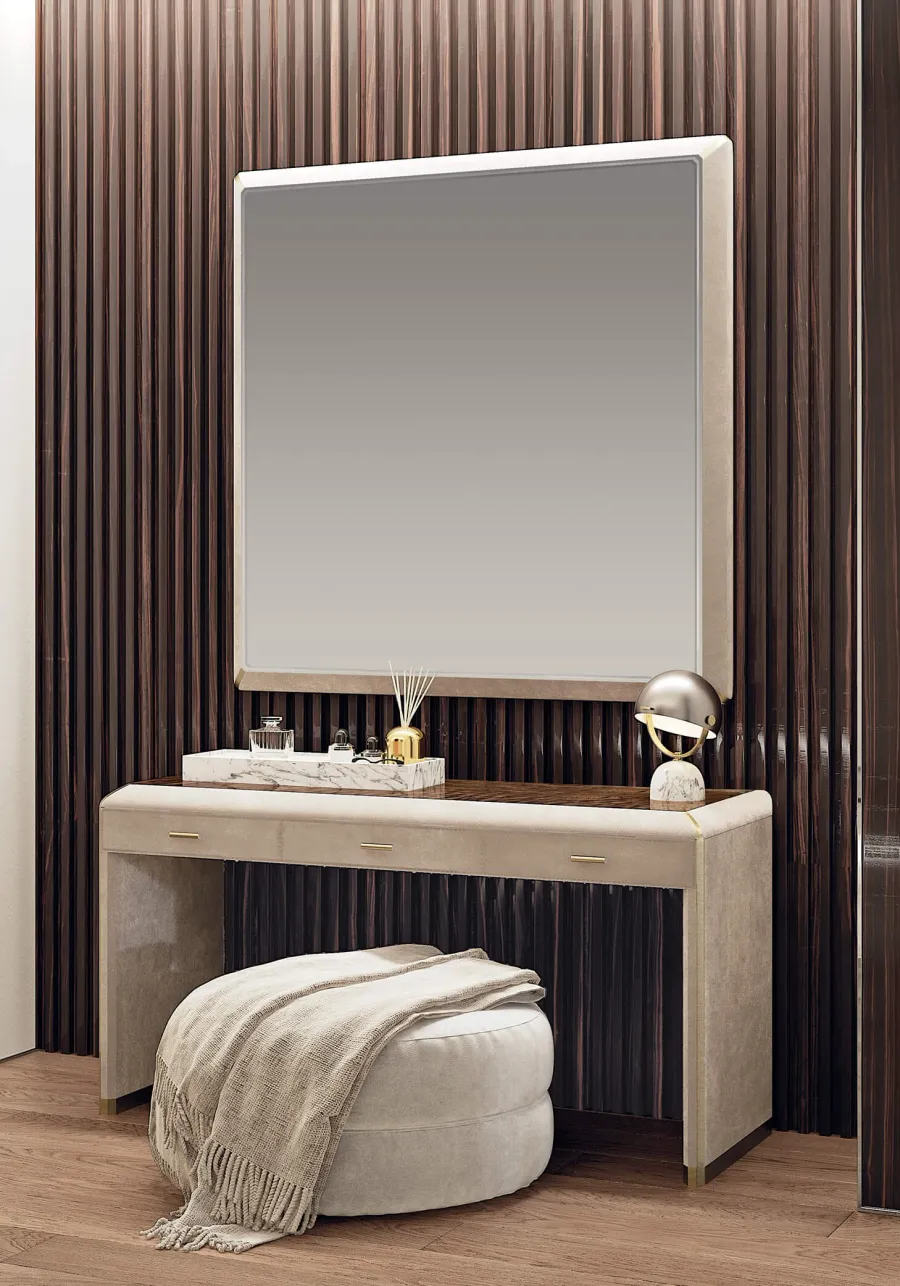 obrazek 3 Piękna duża okrągła pufa do salonu