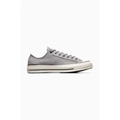 Zdjęcie Converse tenisówki Chuck 70 OX Totally męskie kolor szary A08763C