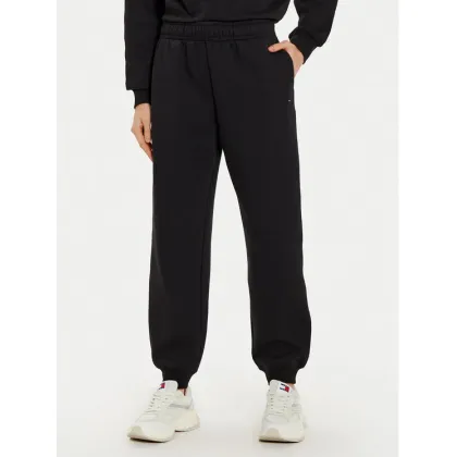 Zdjęcie Tommy Hilfiger Spodnie dresowe Essential WW0WW45966 Czarny Regular Fit