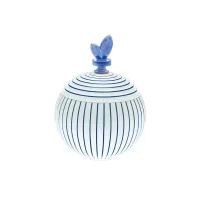 Zdjęcie Luksusowy pojemnik porcelanowy Blue Ming