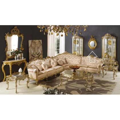 Zdjęcie Włoskie małe lustro w stylu antycznym do wyjątkowego wnętrza - Morello Gianpaolo