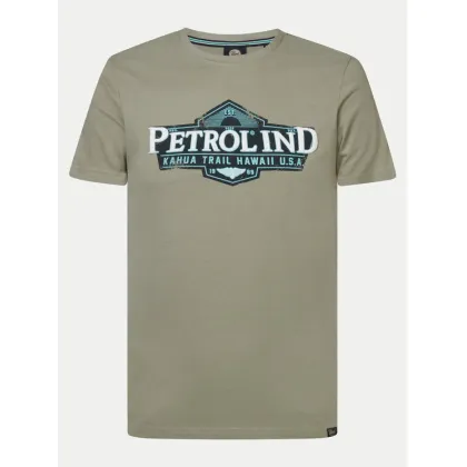 Zdjęcie Petrol Industries T-Shirt M-1040-TSR602 Zielony Regular Fit