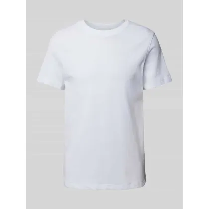 Zdjęcie T-shirt w jednolitym kolorze model ‘MAARKOS’