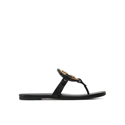 Zdjęcie Tory Burch Japonki Metal Miller 136593 Czarny