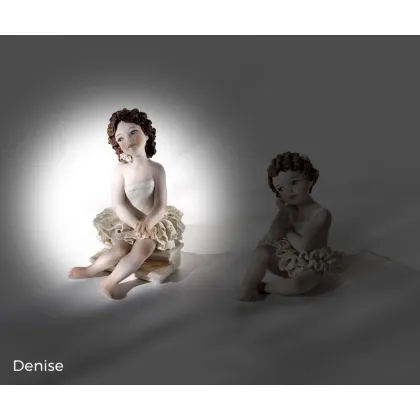 Zdjęcie Figurka porcelanowa młodej dziewczyny - Sibania