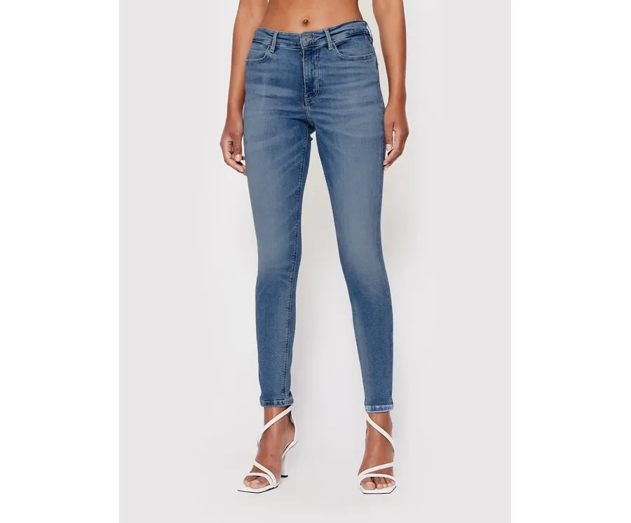obrazek 1 Guess Jeansy W2YA46 D4Q01 Niebieski Skinny Fit