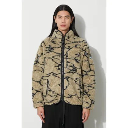 Zdjęcie Manastash bluza polarowa Lithium Fleece kolor beżowy wzorzysta 7923252015