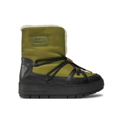 Zdjęcie Tommy Hilfiger Śniegowce Tommy Essential Snowboot FW0FW07504 Zielony