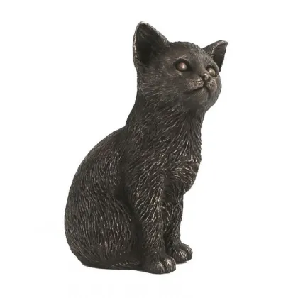 Zdjęcie Niezwykła statuetka kota - h. 11 cm