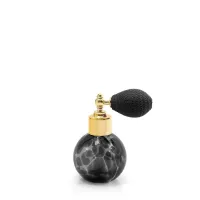 Zdjęcie Czarny flakonik na perfumy wykonany ze szkła murano