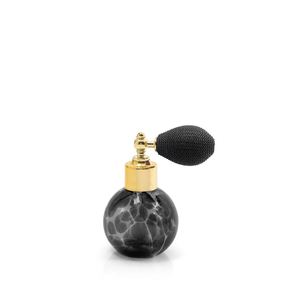 obrazek 1 Czarny flakonik na perfumy wykonany ze szkła murano