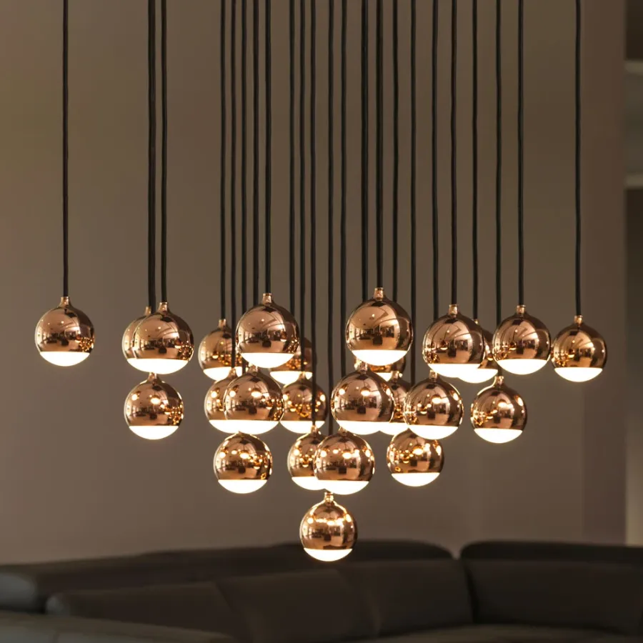 obrazek 4 Luksusowy żyrandol, lampa wisząca do nowoczesnych pomieszczeń