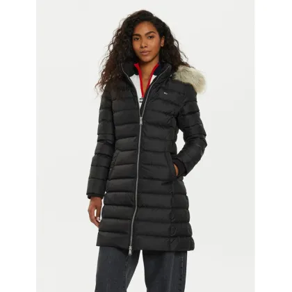 Zdjęcie Tommy Jeans Kurtka puchowa Essential DW0DW18864 Czarny Slim Fit