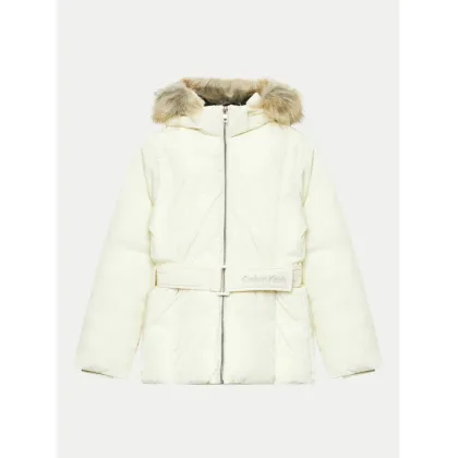 Zdjęcie Calvin Klein Jeans Kurtka zimowa Classic IG0IG02685 Écru Regular Fit