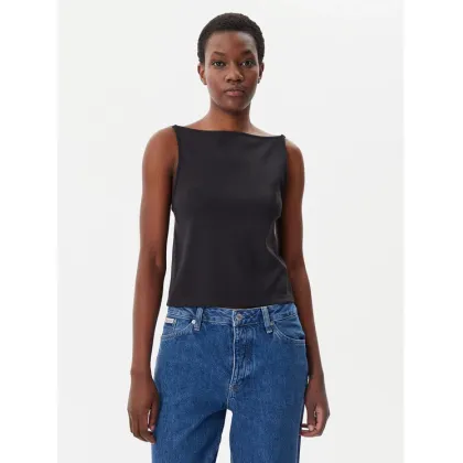 Zdjęcie Calvin Klein Jeans Top Logo J20J225314 Czarny Regular Fit