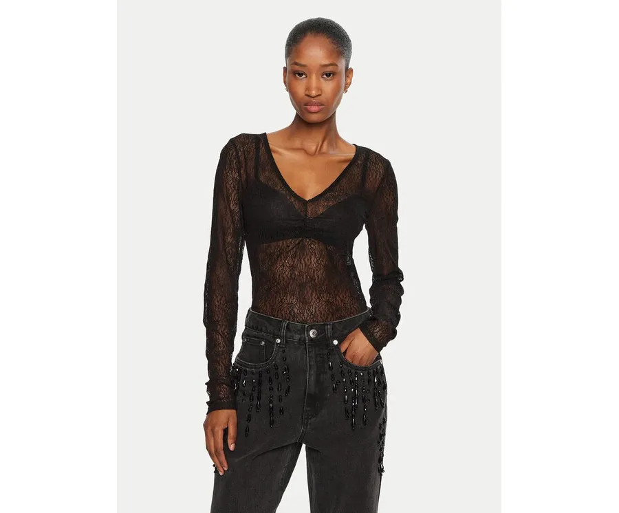 obrazek 1 Gestuz Body Laila 10909443 Czarny Slim Fit