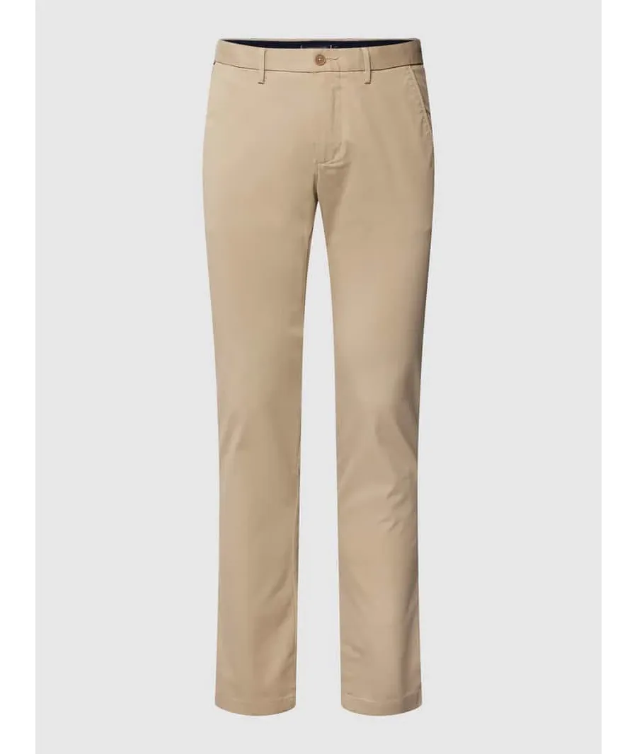 obrazek 1 Tommy Hilfiger Chinosy Core Bleecker MW0MW28883 Beżowy Slim Fit