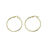 Picture Luxurious gold earrings from Italy 20 mm