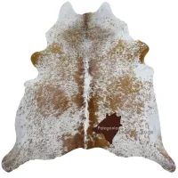 Picture Unconventional cowhide rug 203x185 cm