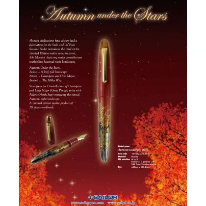 Zdjęcie Prestiżowe pióro wieczne - Jesień pod Gwiazdami