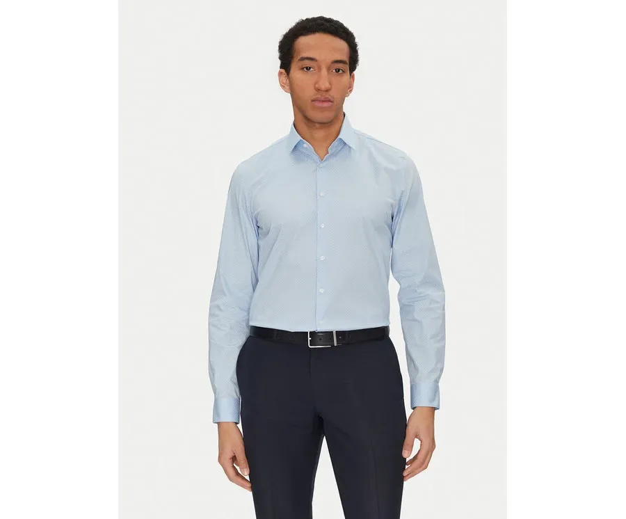 obrazek 1 Calvin Klein Koszula K10K114299 Błękitny Slim Fit