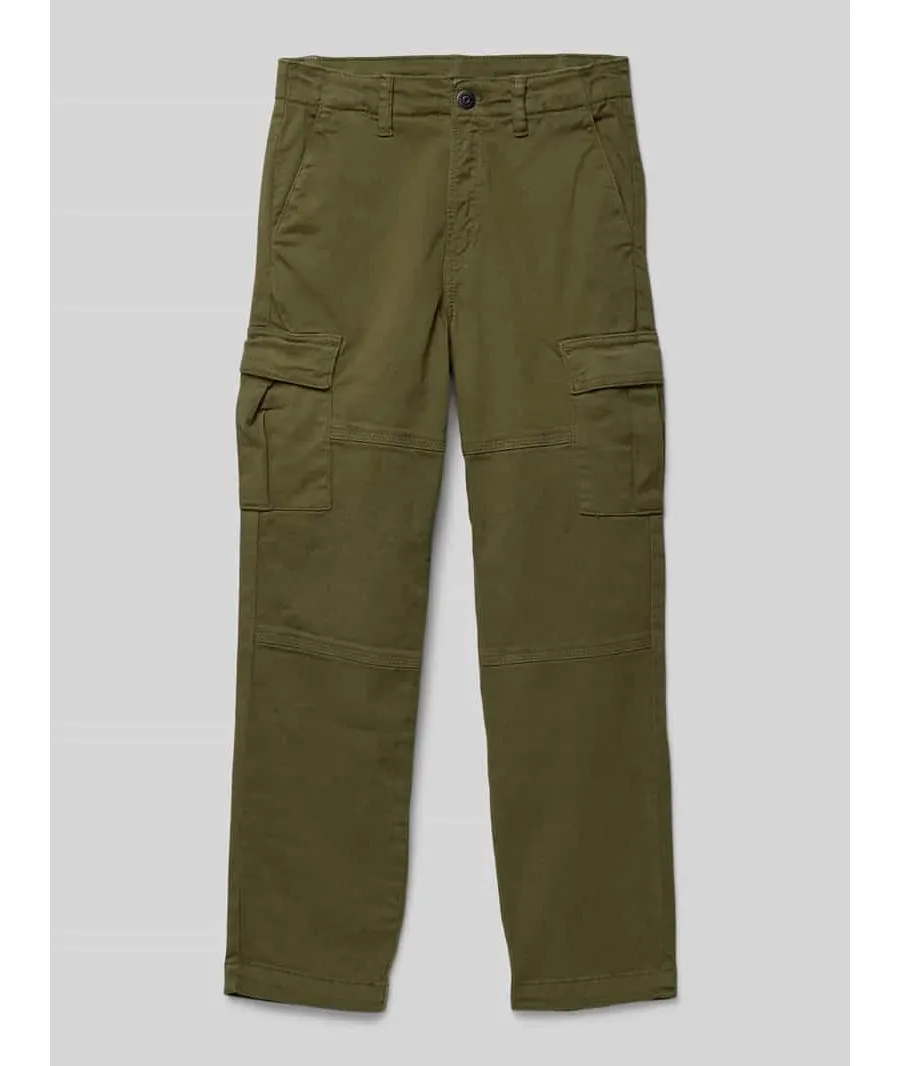 obrazek 1 NAME IT Spodnie materiałowe 13234676 Zielony Slim Fit