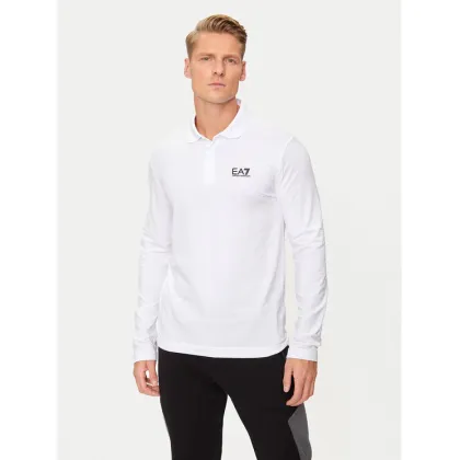 Zdjęcie EA7 Emporio Armani Polo 8NPF15 PJVQZ 1100 Biały Regular Fit