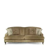 Picture Three-seater sofa made of solid wood H.85xL.218xP.100 cm