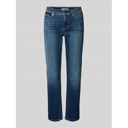 Zdjęcie Jeansy z prostą nogawką o skróconym kroju model ‘PIPER’