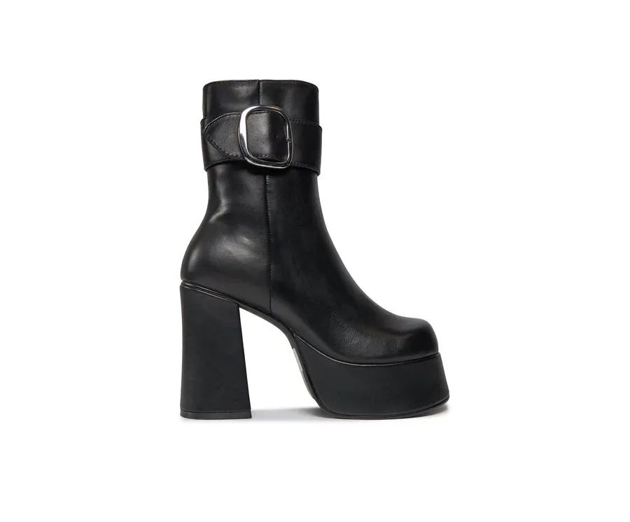obrazek 1 Steve Madden Botki Siren Bootie SM11002628 SM11002628-017 Czarny