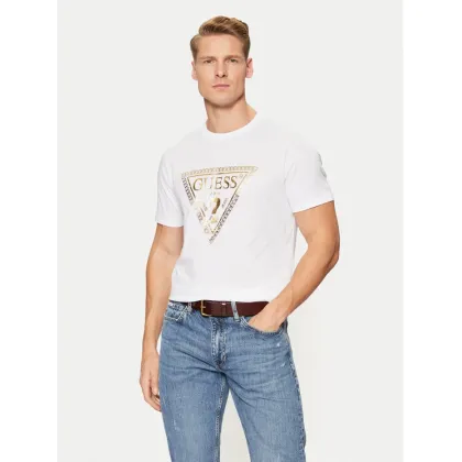 Zdjęcie Guess T-Shirt M5RI49 K9RM1 Biały Regular Fit