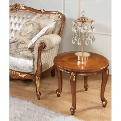 Zdjęcie Klasyczny, okrągły włoski stolik kawowy - Casa + 39