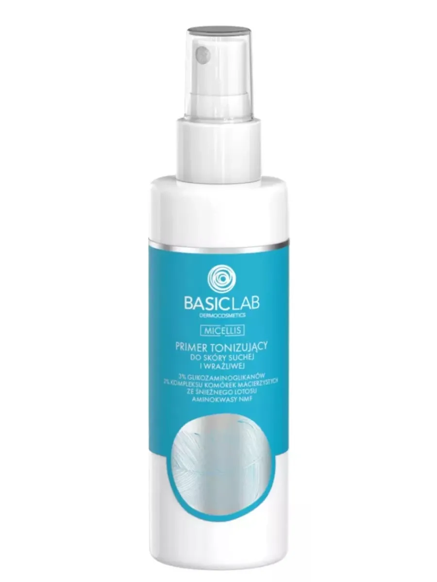 obrazek 1 BasicLab Primer tonizujący do skóry suchej i wrażliwej 150 ml Basiclab Dermocosmetics