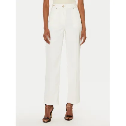 Zdjęcie Guess Spodnie materiałowe 4BGA02 7173A Écru Regular Fit