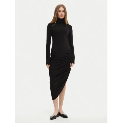 Zdjęcie NORMA KAMALI Sukienka codzienna KK3243PLF35001 Czarny Slim Fit