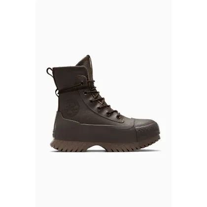 Zdjęcie Converse sneakersy skórzane Chuck Taylor All Star Lugged 2.0 XHI kolor brązowy A10376C