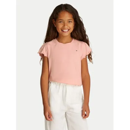 Zdjęcie Tommy Hilfiger T-Shirt Essential KG0KG07052 S Różowy Regular Fit