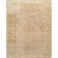 Picture Original beige and green hand-woven carpet from Afghanistan - Jordan